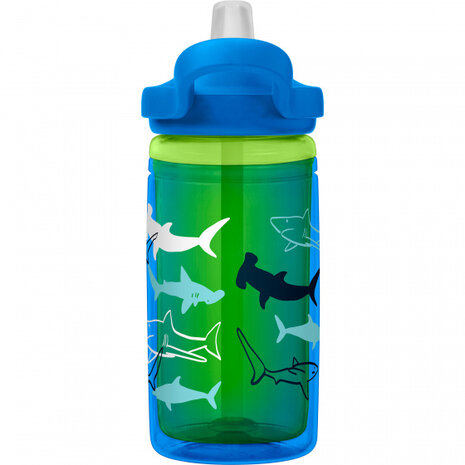 drinkfles Eddy+ Kids ge&iuml;soleerd 400 ml tritan blauw