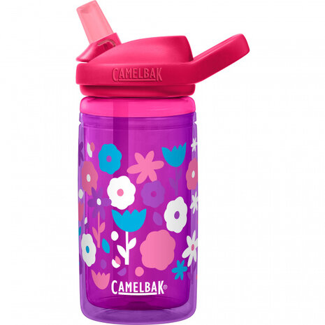 drinkfles Eddy+ Kids ge&iuml;soleerd 400 ml tritan paars