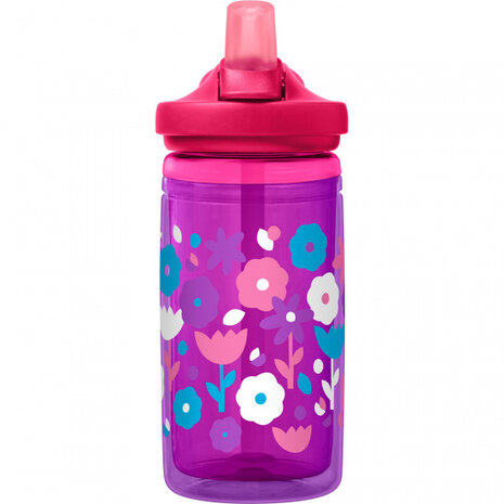 drinkfles Eddy+ Kids ge&iuml;soleerd 400 ml tritan paars