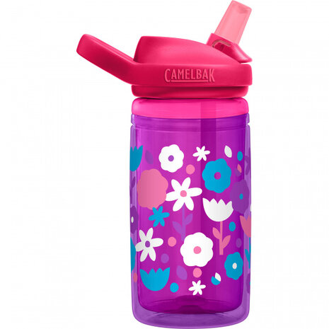 drinkfles Eddy+ Kids ge&iuml;soleerd 400 ml tritan paars