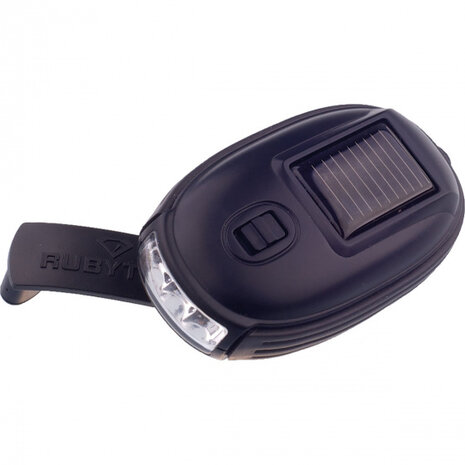 zaklamp Kao XL led solar 8,7 x 5 cm ABS zwart