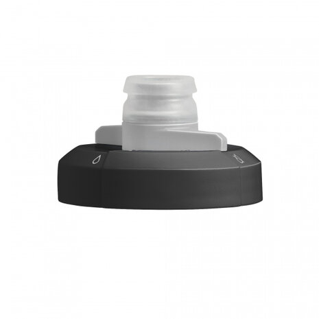 reservedop Podium en Peak-flessen 7 cm zwart/zilver