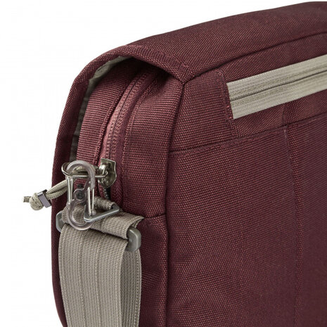 schoudertas Cross Body 5 liter polyester rood