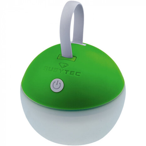 usb-verlichting Bulb 8 cm ABS oplaadbaar wit/groen