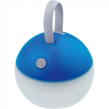 usb-verlichting Bulb 8 cm ABS oplaadbaar wit/blauw