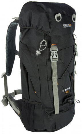 backpack Survivor 45 liter 58 x 29 cm polyester zwart