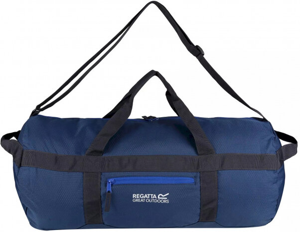 weekendtas Packaway 40 liter polyester donkerblauw
