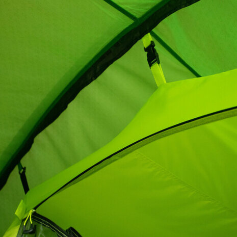 tunneltent Montegra 4-persoons 430 x 235 cm groen