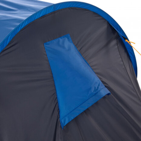 pop-up tent Malawi 2-persoons 230 x 140 x 100 cm blauw