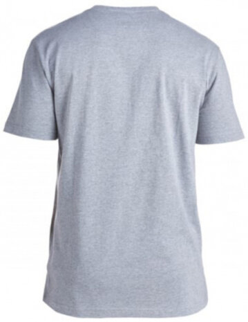 shirt Logo heren katoen grijs/rood/wit maat XXL