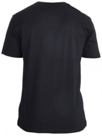 shirt Logo heren katoen zwart/rood/wit maat XS