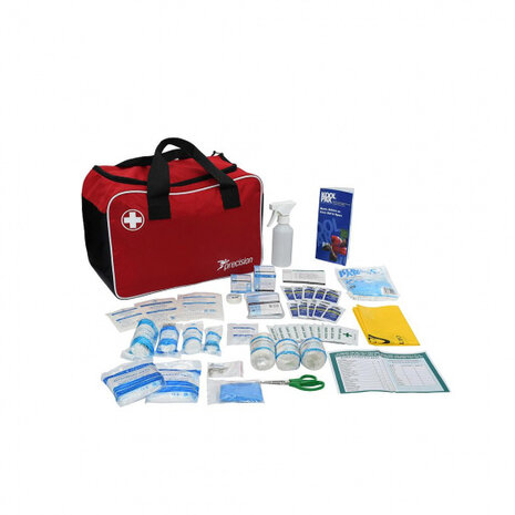 Ehbo-set Pro HX Team 43 cm PVC rood 74-delig