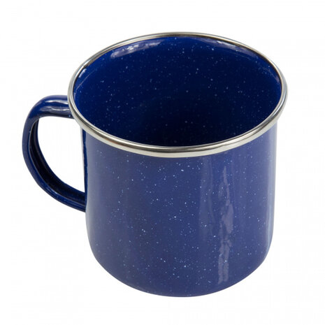 mok 350 ml staal/emaille blauw