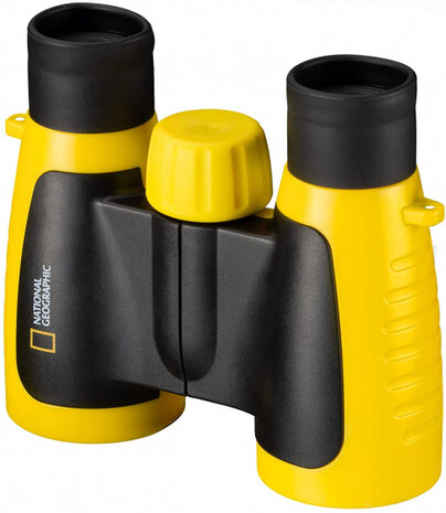 verrekijker 3x30 mm BK-7 junior 10,5 cm geel/zwart