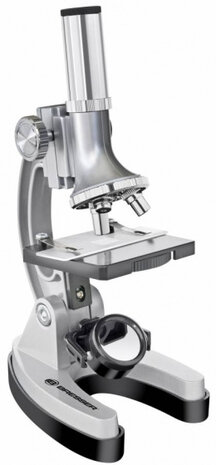 microscoop met koffer junior 22 cm staal zilver 36-delig