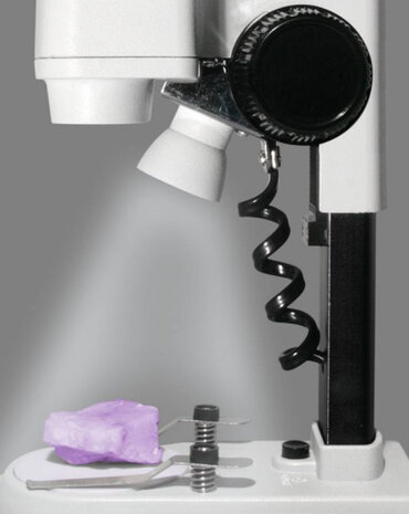 microscoop junior 22 cm staal wit 18-delig