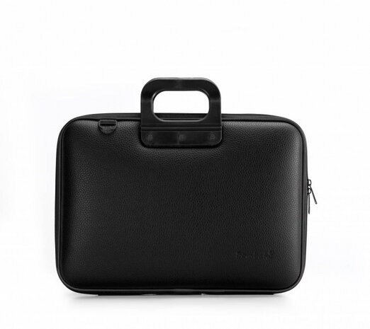 laptoptas Classic 43 x 33 cm kunstleer zwart