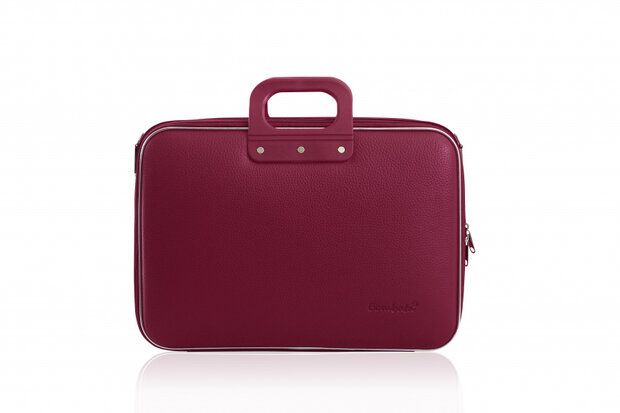 laptoptas Business 38 x 29 cm kunstleer bordeaux