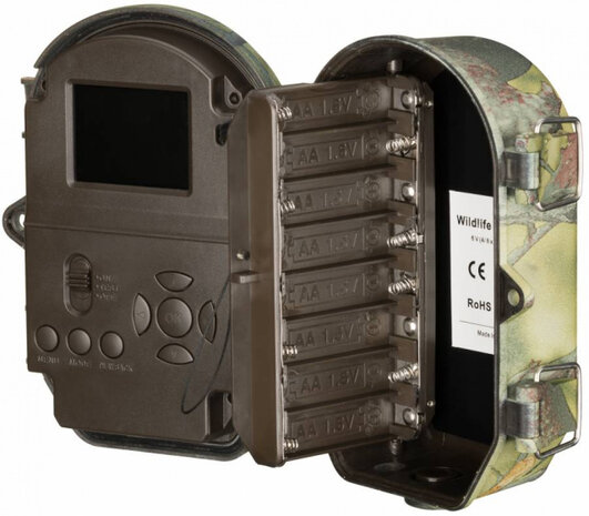 wildcamera Full HD 7,7 x 10,8 x 15,1 cm groen