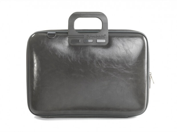 laptoptas Evolution 38 x 29 cm kunstleer donkergrijs