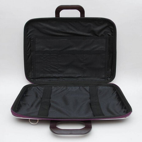 laptoptas Evolution 38 x 29 cm kunstleer donkergrijs