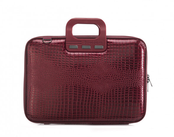 laptoptas Shiny Cocco 43 x 33 cm kunstleer rood