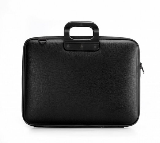 laptoptas Maxi 46,5 x 35 cm kunstleer zwart