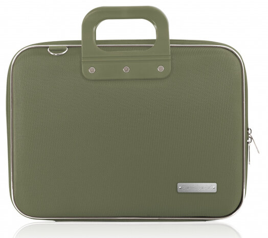 laptoptas 38 x 29 cm nylon groen
