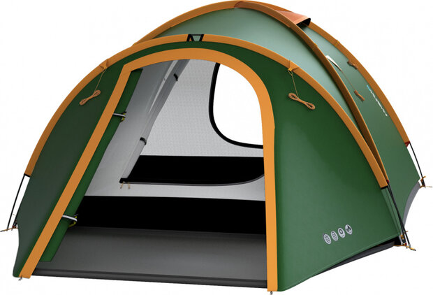 koepeltent Bizon Classic 3-persoons 410 cm donkergroen