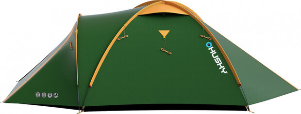 koepeltent Bizon Classic 3-persoons 410 cm donkergroen