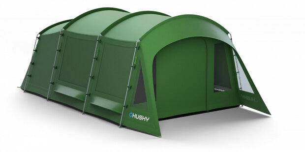 familietent Caravan 17 5-persoons 630 x 330 cm groen