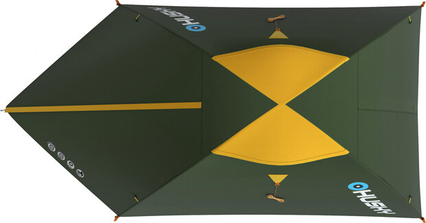 koepeltent Bizam Classic 2-persoons 290 cm donkergroen