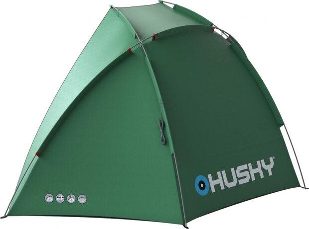 strandtent Blum 2-persoons 115 x 220 x 130 cm groen