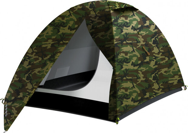 koepeltent Bizam 2-persoons 290 x 145 x 120 cm legergroen
