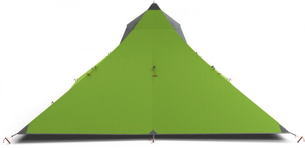 trekkingtent Sawaj Trek 2-persoons 230 x 230 cm groen