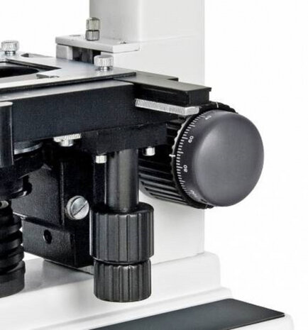 microscoop Erudit DLX 40-1000x wit/zwart