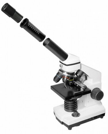 microscoop Biolux NV-HD 20-1280x wit/zwart