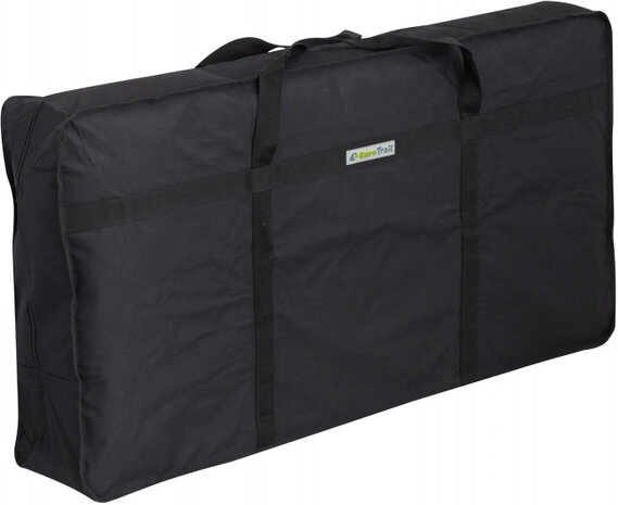 stoelhoes 116 x 60 cm polyester zwart