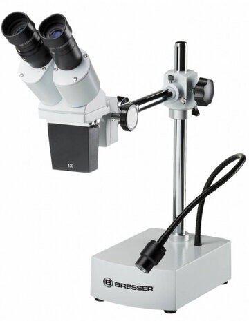 microscoop Biorit ICD CS 10x-20x 49 cm wit/zwart