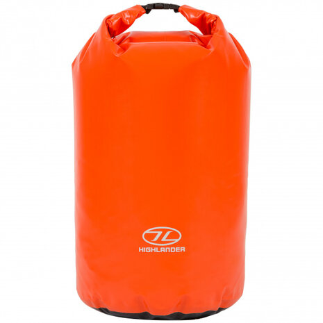 drybag 51 x 31 cm PVC 44 liter oranje maat L