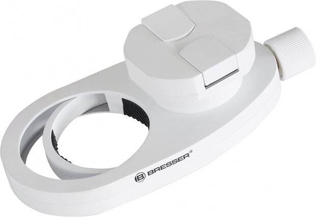 smartphone-adapter voor oculairen 17,7 x 9,0 cm wit