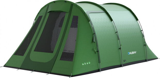 Familietent Bolen 4-persoons 450 x 270 x 200 cm groen