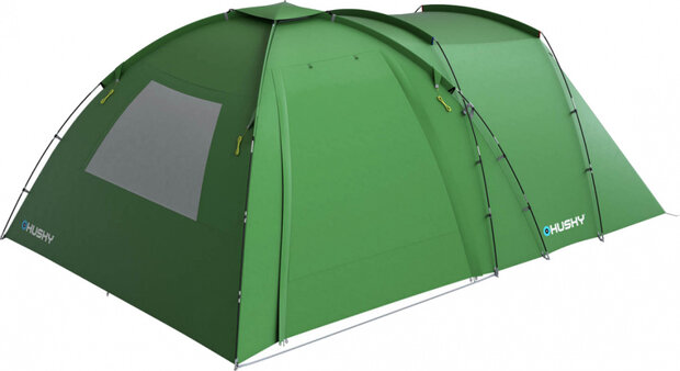 familietent Boston 5-persoons 500 x 330 x 210 cm groen