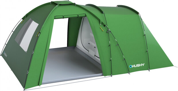 familietent Boston 5-persoons 500 x 330 x 210 cm groen