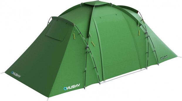 familietent Boston Dural 4-persoons 520 x 260 cm groen