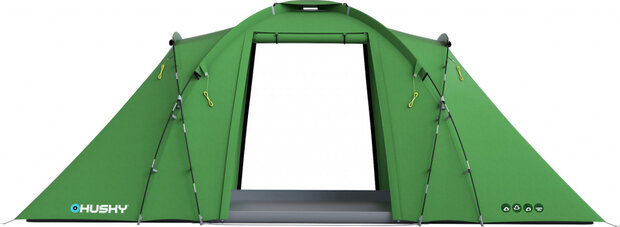 familietent Boston Dural 4-persoons 520 x 260 cm groen