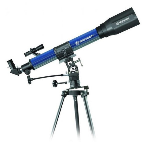 lenzentelescoop 70/900 El junior aluminium blauw/zwart