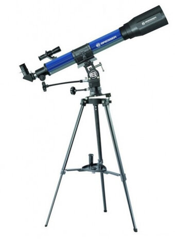 lenzentelescoop 70/900 El junior aluminium blauw/zwart