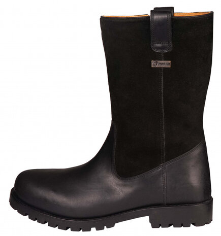 outdoorlaarzen Cornwall unisex kort zwart maat 40