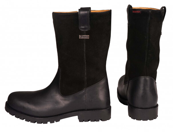 outdoorlaarzen Cornwall unisex kort zwart maat 42